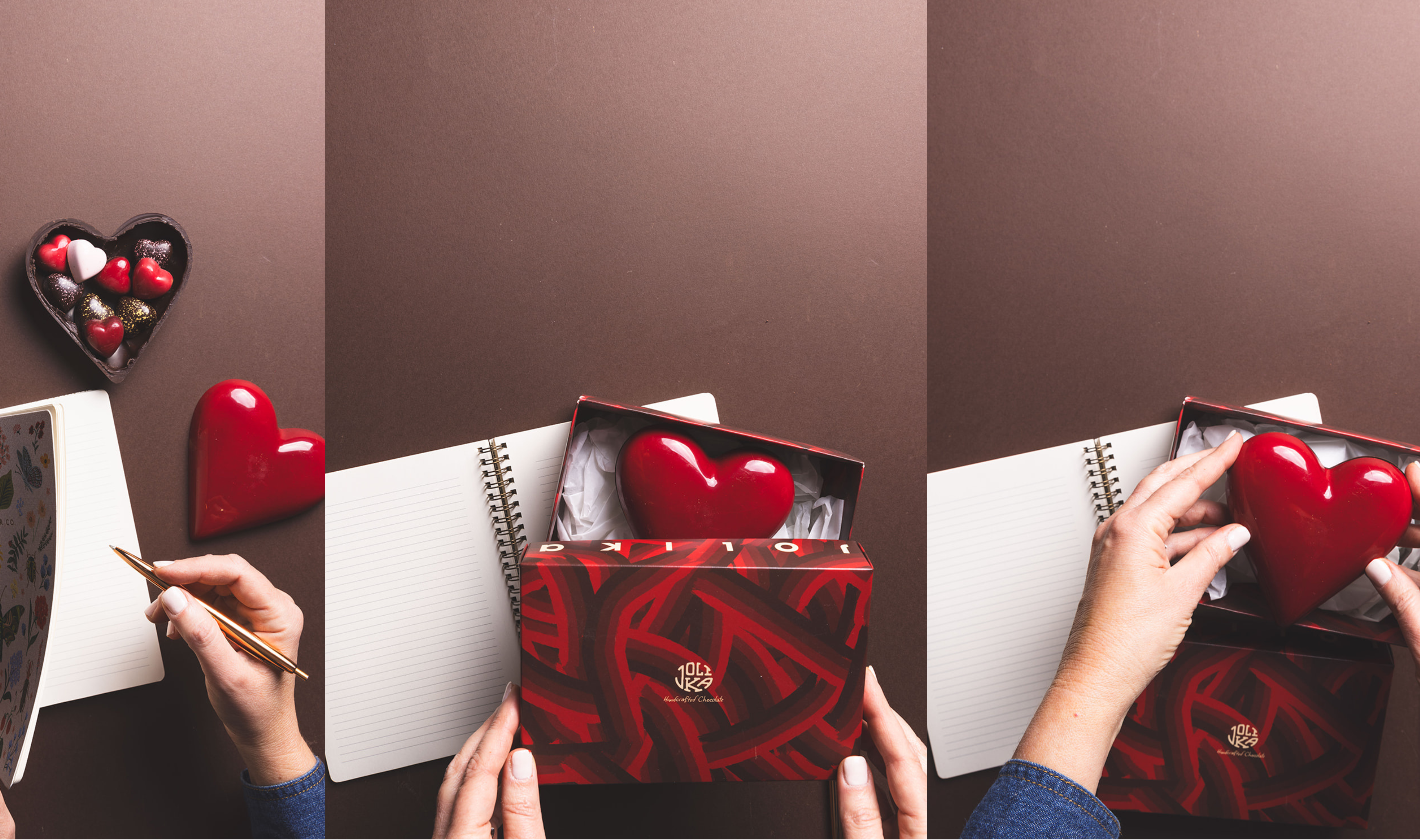 לבבות שוקולד