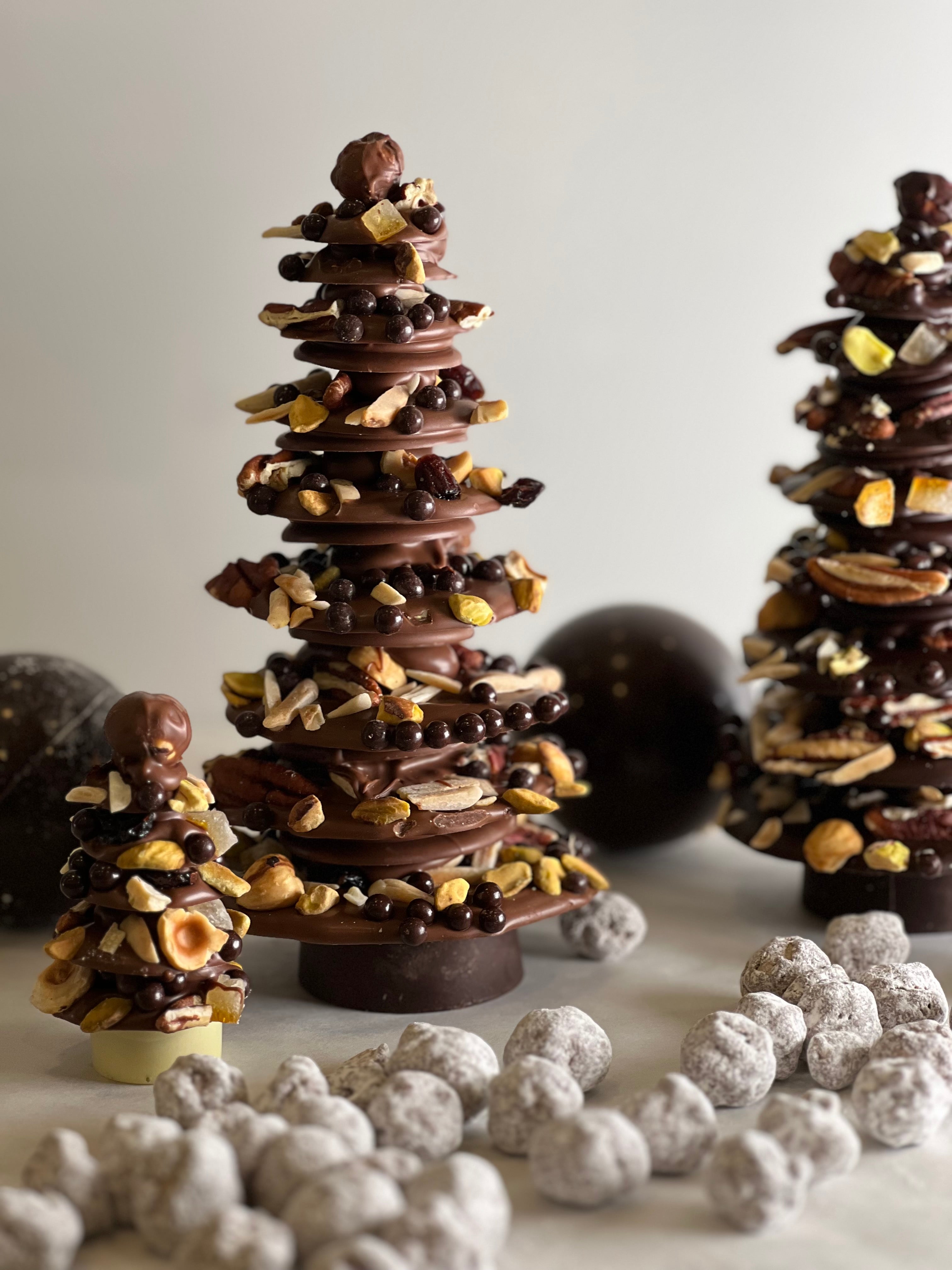 עץ חורף שוקולדי