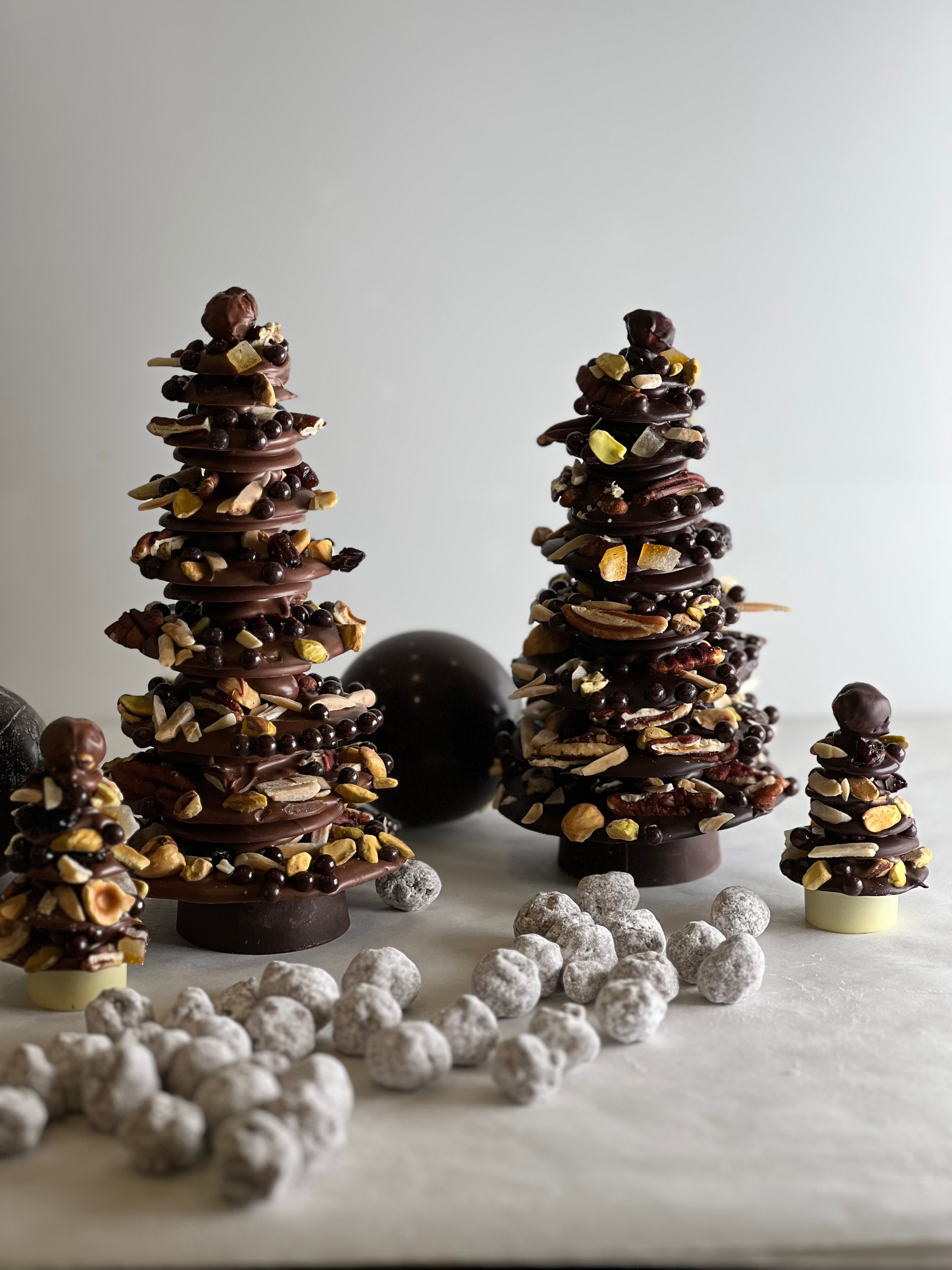 עץ חורף שוקולדי